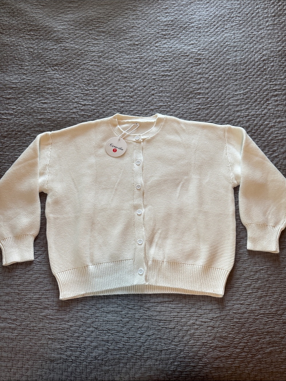 Caracilia Buttoned Cropped Sweater